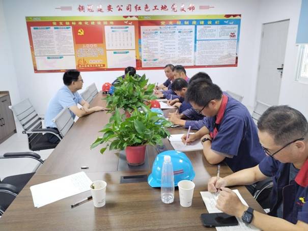 公司開展第三季度安全、環(huán)保、消防綜合檢查 