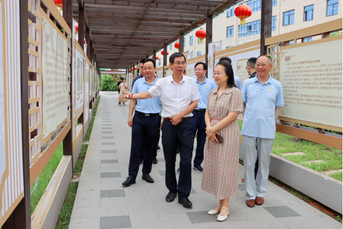 引江濟(jì)淮集團(tuán)紀(jì)委書記陶育紅一行到訪銅冠建安